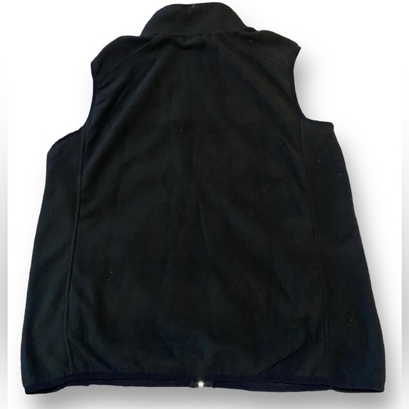 NFL CLEVELAND BROWNS NFL Fleece Vest Men’s Size Medium Black & Orange Go… - Picture 5 of 11